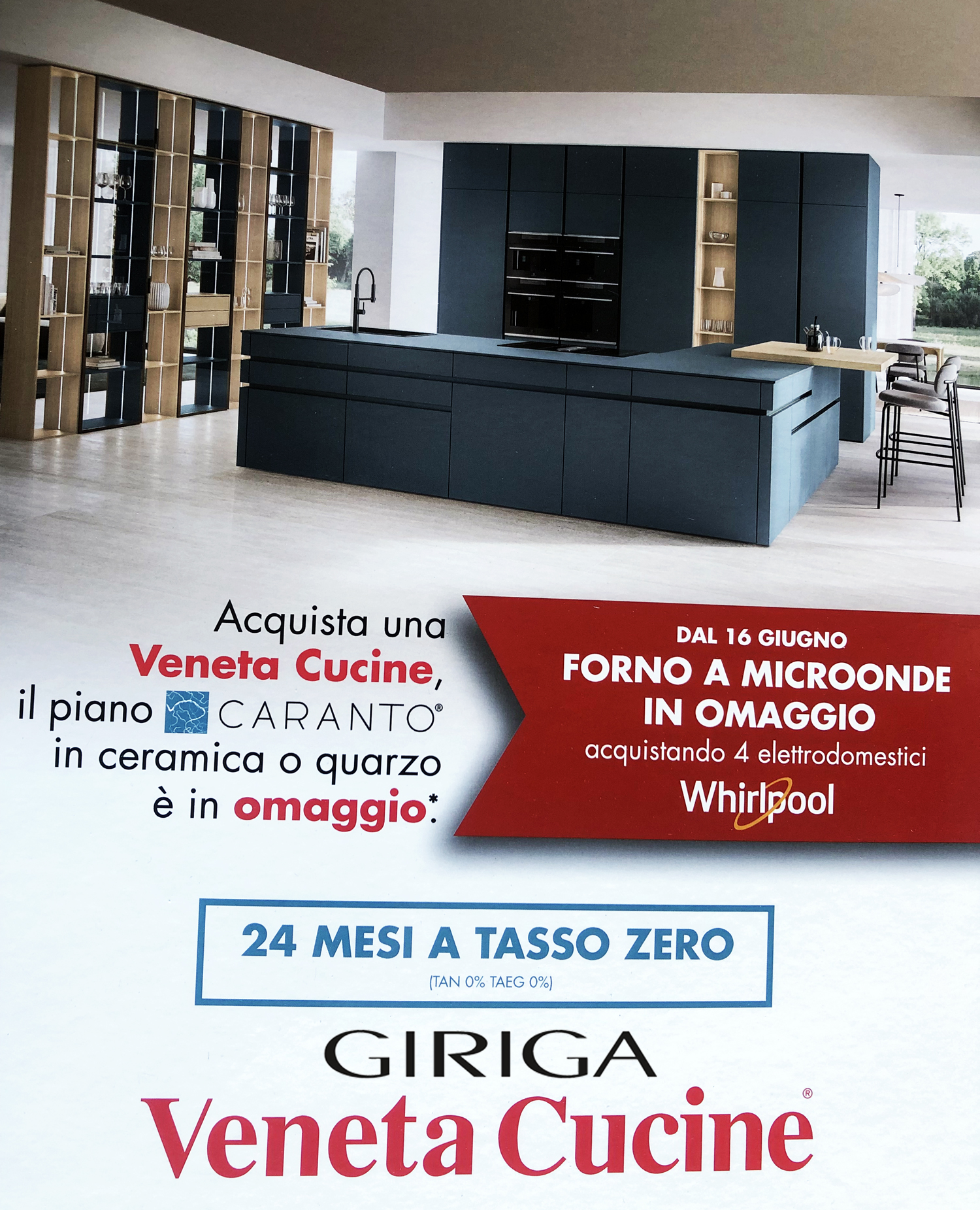Promozione Whirlpool Veneta Cucine Torino Crocetta